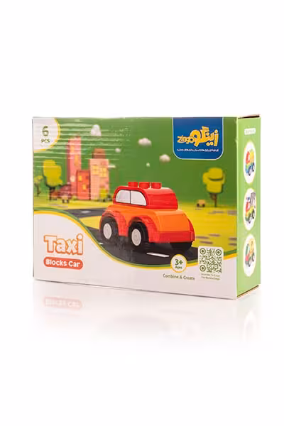 اسباب بازی زینگو مدل تاکسی سازه ای