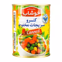 کنسرو سبزیجات مخلوط خوشاب 350 گرمی