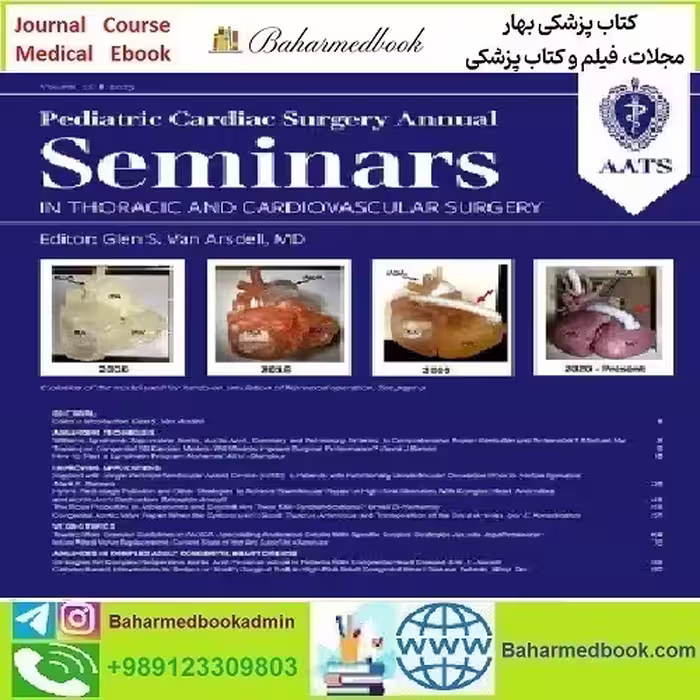 Seminars in Thoracic and Cardiovascular Surgery Pediatric Cardia