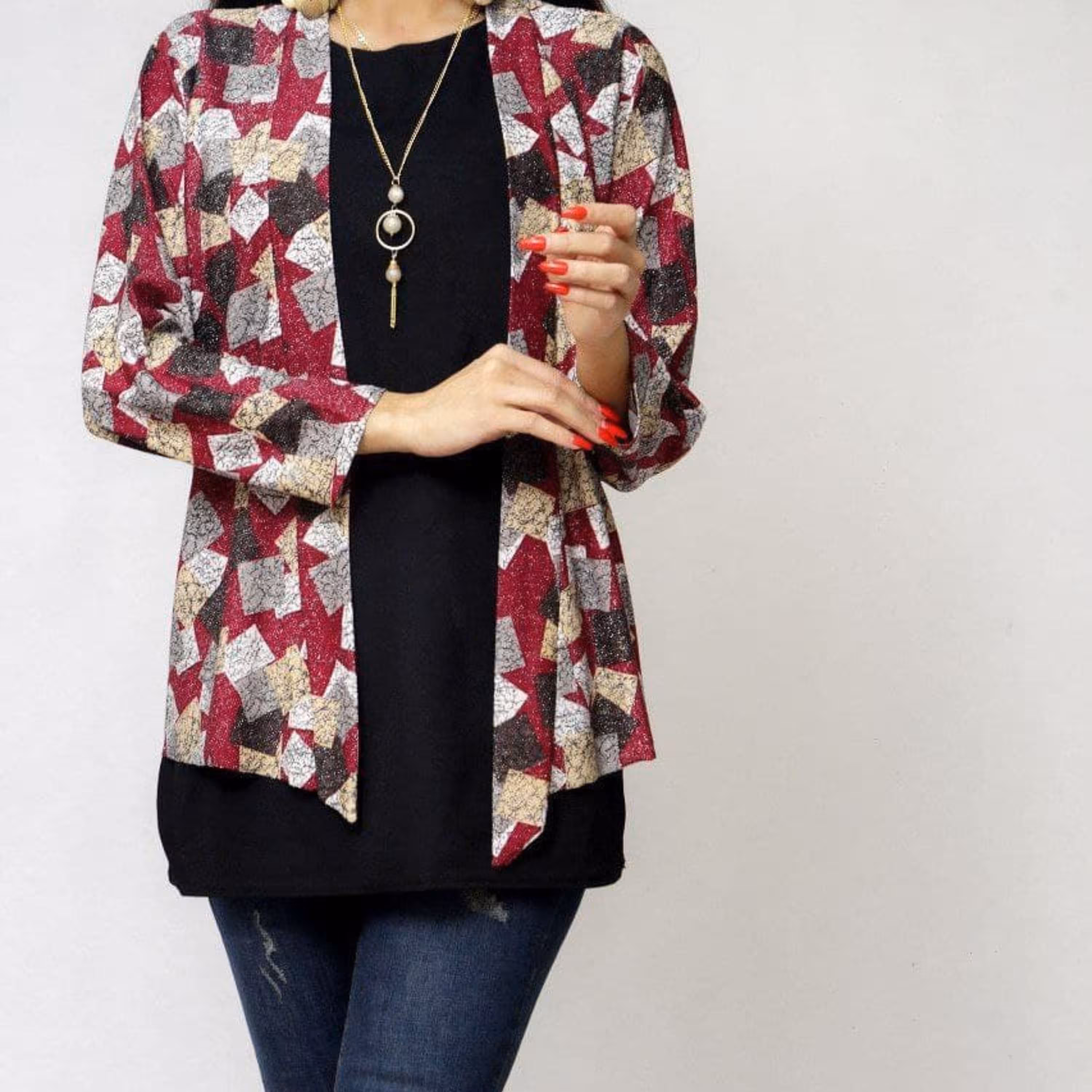 شومیز لمه کرپ