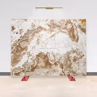 سنگ اسلب مرمر قهوه ای