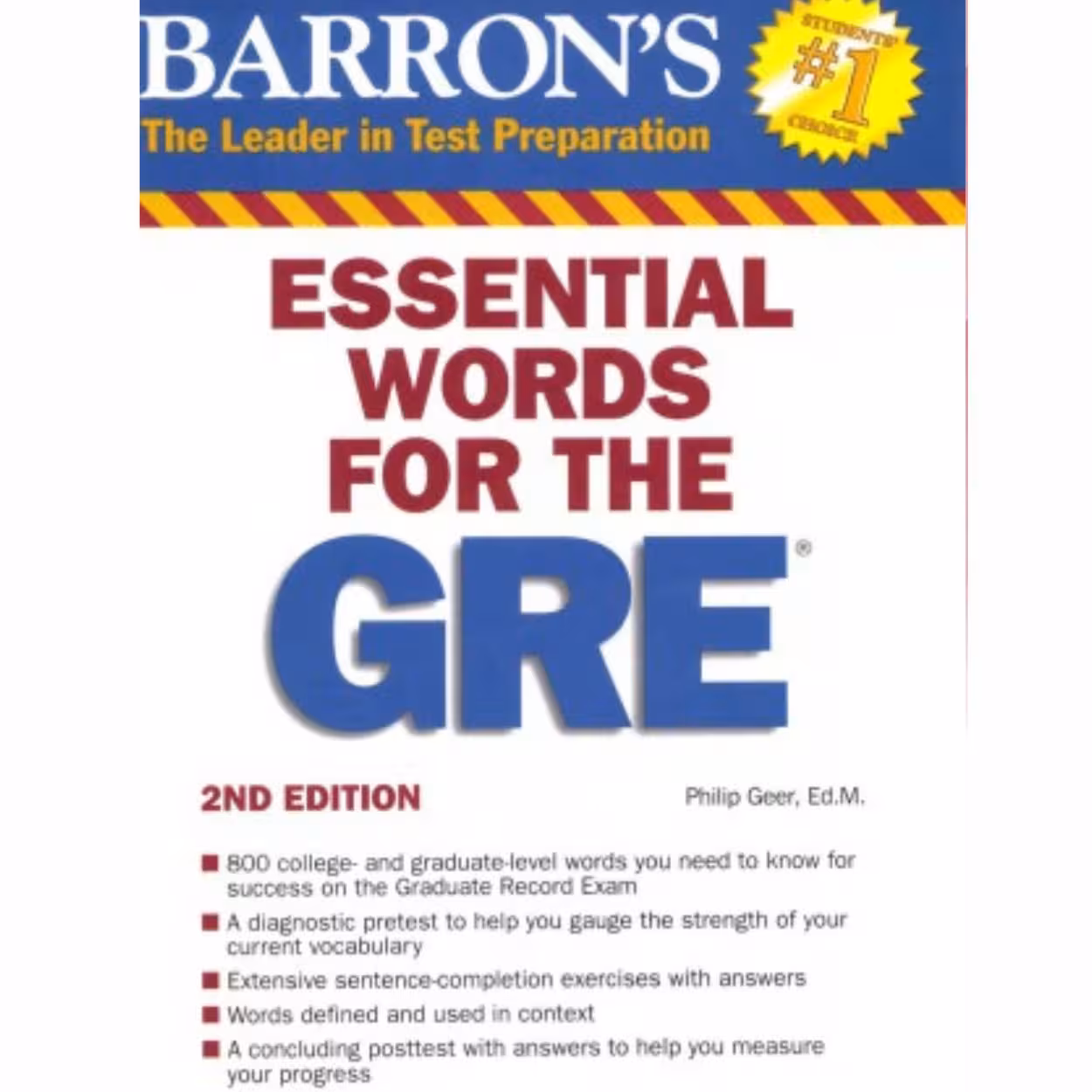 Essential Words for the GRE_ Your Vocabulary for Success on the GRE General Test-Barron's Educational Series (2010)