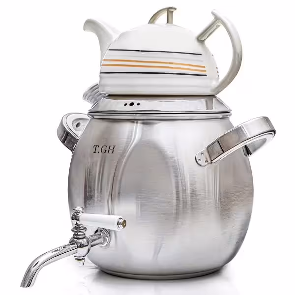 کتری و قوری قیطاسی برسام 6 لیتری 9020