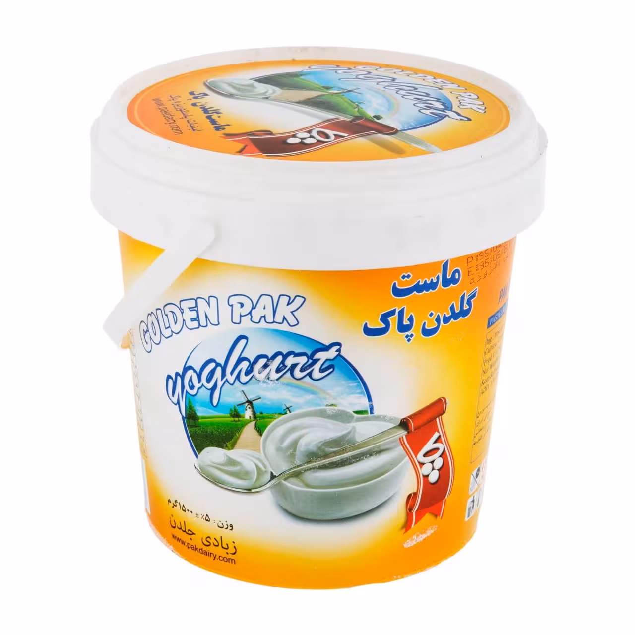 ماست همزده پر چرب پاک 1500 گرمی