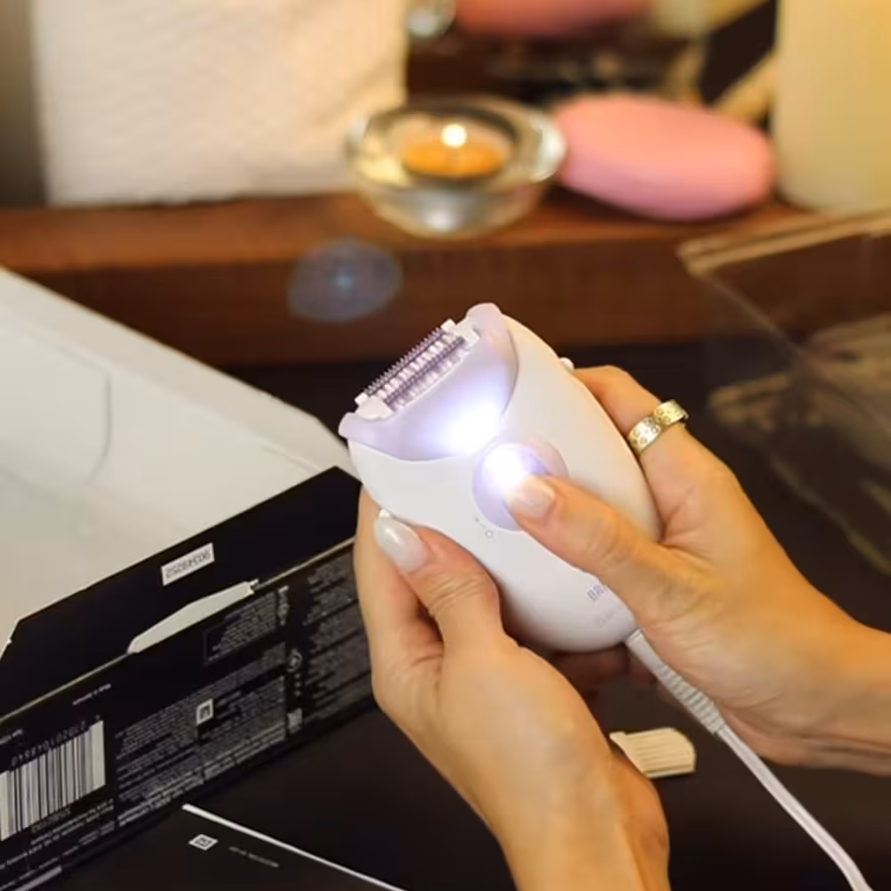 اپی لیدی (BRAUN) سری Silk Epil 3 | اصلاح دقیق و بدون درد موهای زائد