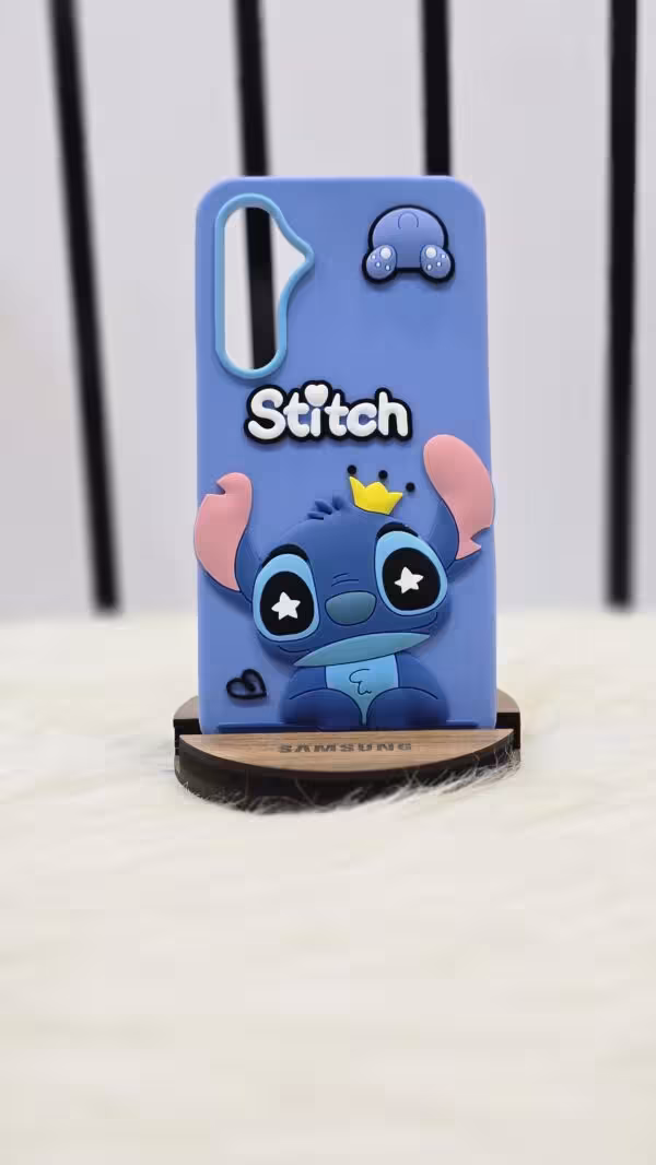 قاب سيليکونی عروسکی2 برجسته Xiaomi Note 13 4G-کد3990