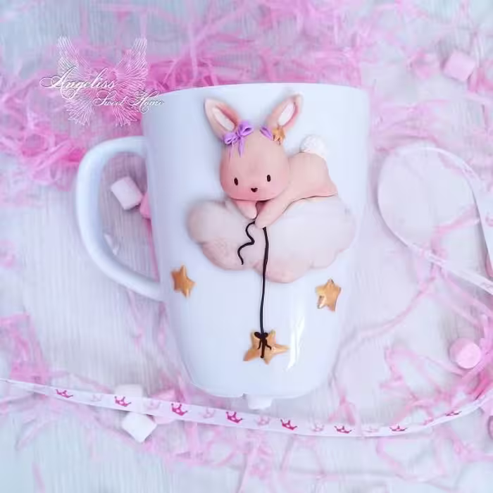 ماگ خرگوش عروسکی برجسته