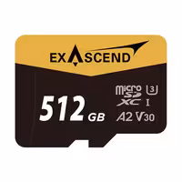 کارت حافظه microSD اکساسند Exascend Catalyst UHS-I microSDXC 512GB 175MB/S Memory Card V30