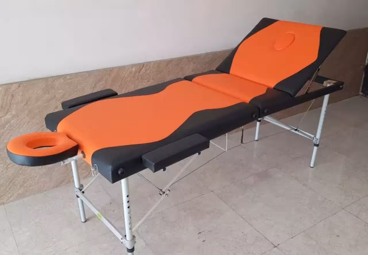 تخت ماساژ پرتابل آلومنیومی 1250