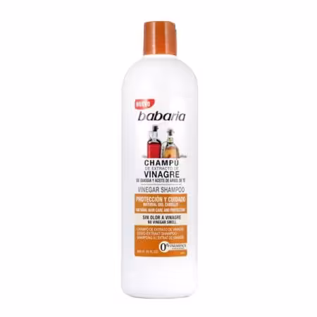 شامپو ضد شپش باباریا مدل Vinegar حجم 600 میلی لیتر