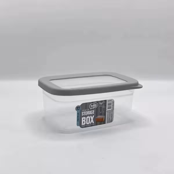 ظرف نگهدارنده درب سیلیکون 830 میل طوسی کمرنگ 020935