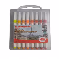 ماژیک رنگ آمیزی مدل M-2224 بسته 24 عددی | چاوه