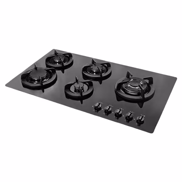 اجاق گاز صفحه ای اخوان 5 شعله مدل G24-HE-S