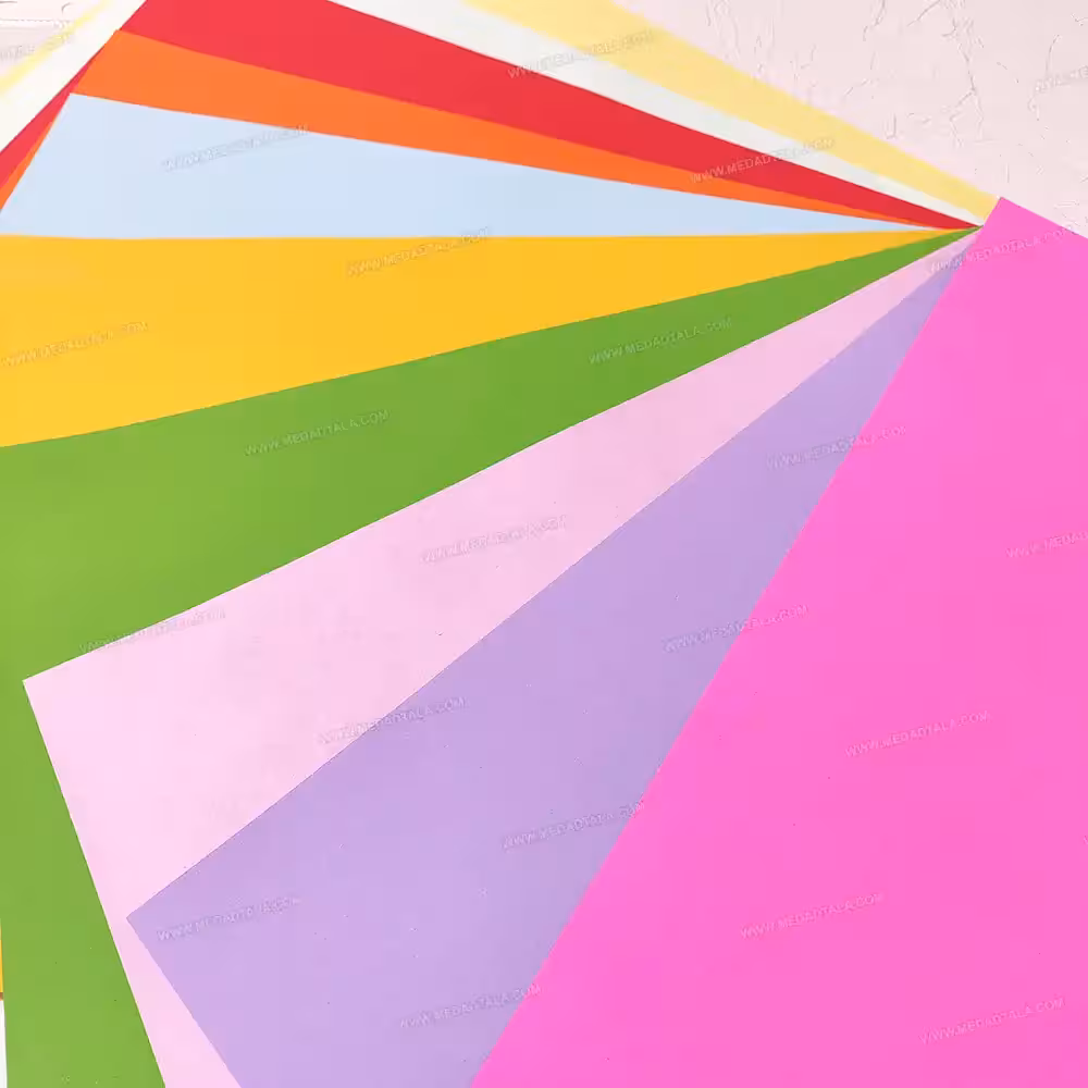 بسته کاغذ رنگی 10 عددی