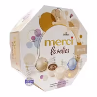 شکلات سفید کادویی مرسی 4 طعم 185 گرمی