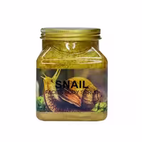 اسکراب طبیعی صورت و بدن حلزون مدل Snail وزن 500 گرم