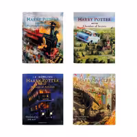 Harry Potter Illustrated Collection Hardcover (4 جلدی مصور)