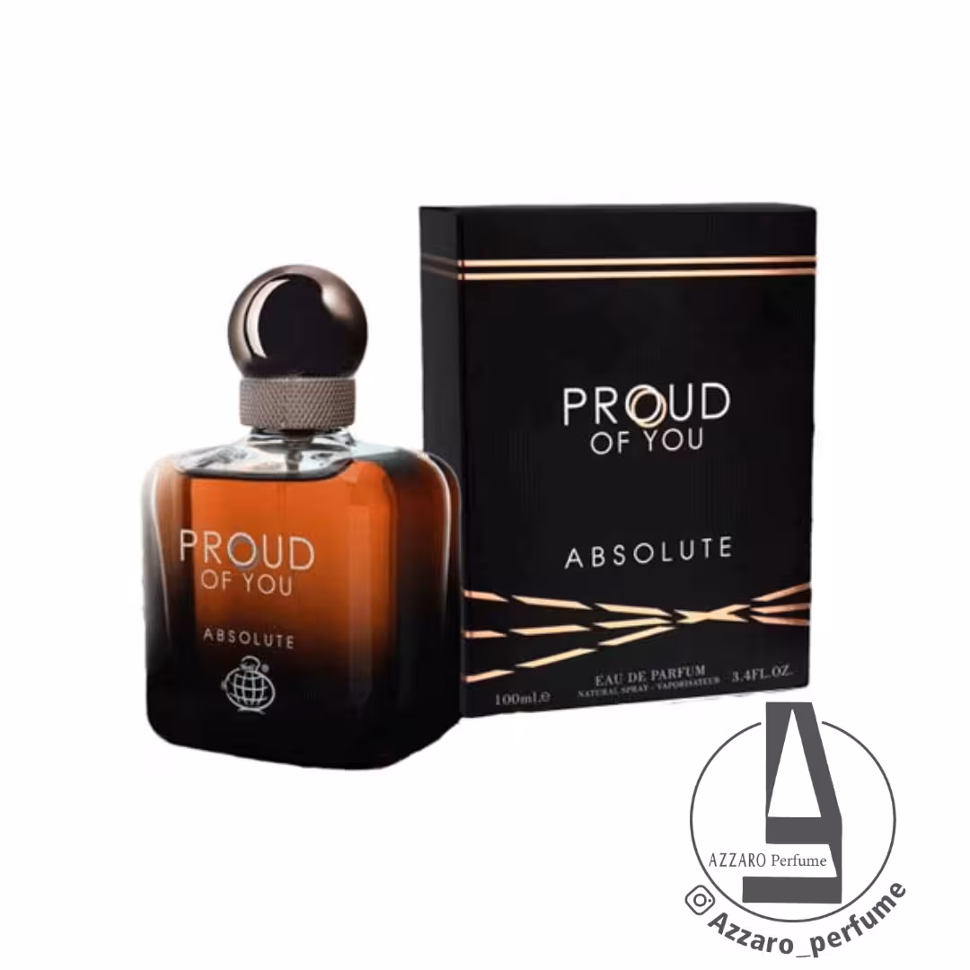 ادکلن فراگرنس ورد مدل پرود آف یو ابسولوت رایحه جورجیو آرمانی استرانگر ویت یو ابسولوتلی حجم 100 میل