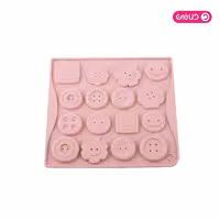 قالب سیلیکون ممتاز دکمه 16 خانه