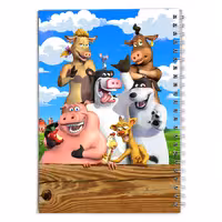 دفتر مشق کارتون رئیس مزرعه