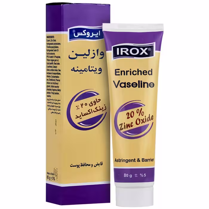 کرم وازلین ویتامینه ایروکس 80 گرمی