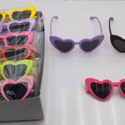 عینک طرح قلبی (12 عددی)