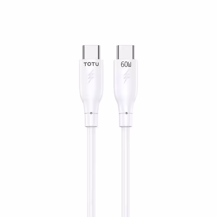 کابل شارژ Type-C PVC به TOTU Type-C