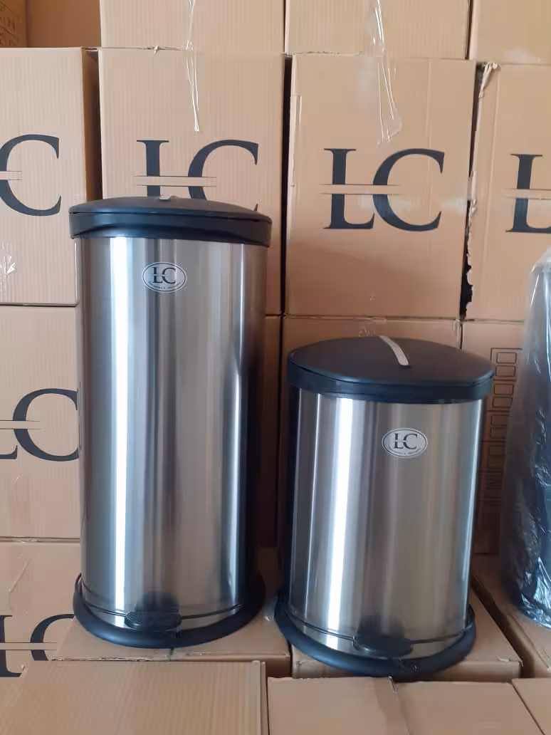 سطل پدال دار استیل طرح یونیک LC مدل P