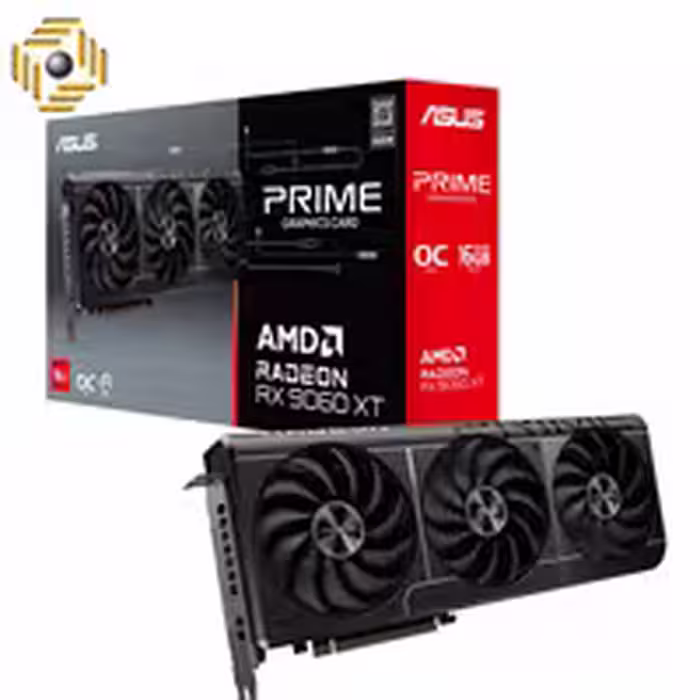 کارت گرافیک ایسوس مدل Prime Radeon RX 9060 XT 16GBGDDR6