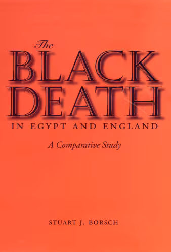خرید و دانلود نسخه کامل کتاب The Black Death in Egypt and England: A Comparative Study