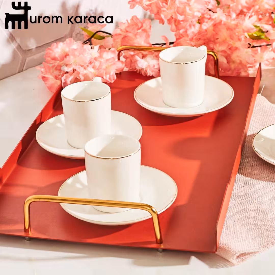 سرویس قهوه خوری 12 پارچه کاراجا Bianca