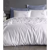 روتختی گلدوزی سفید فیلی مدل Efra