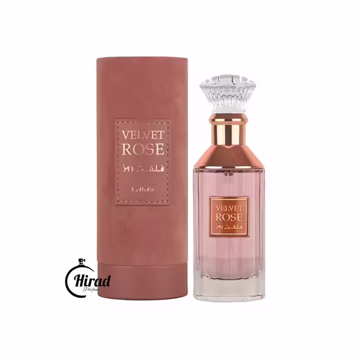 خرید عطر ادکلن ولوت رز صورتی لطافه - هیراد پرفیوم