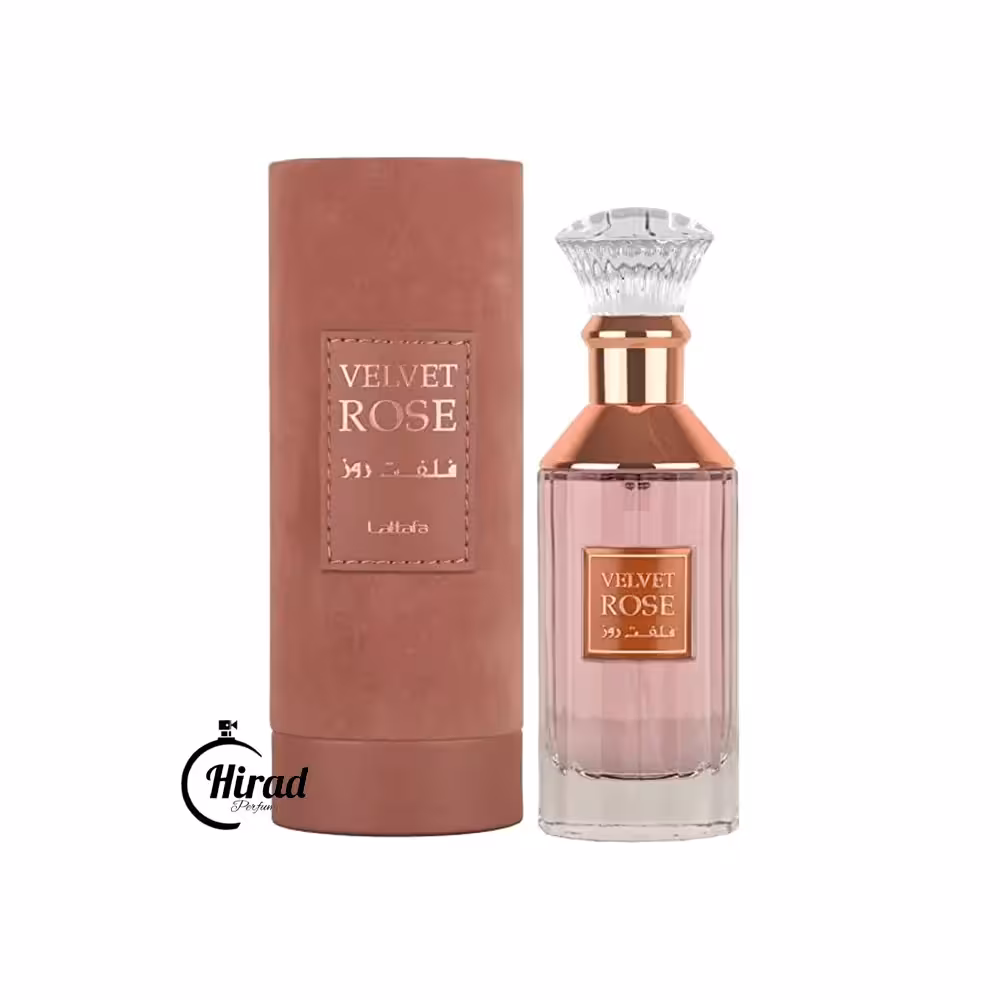 خرید عطر ادکلن ولوت رز صورتی لطافه - هیراد پرفیوم