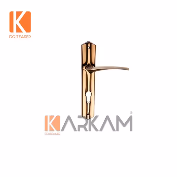 دستگیره سرویس تیسا BA-CF0034 قهوه ای براق باتیس