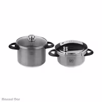 زودپز دوقلو شف Chef پارس استیل 4 و 6 لیتری