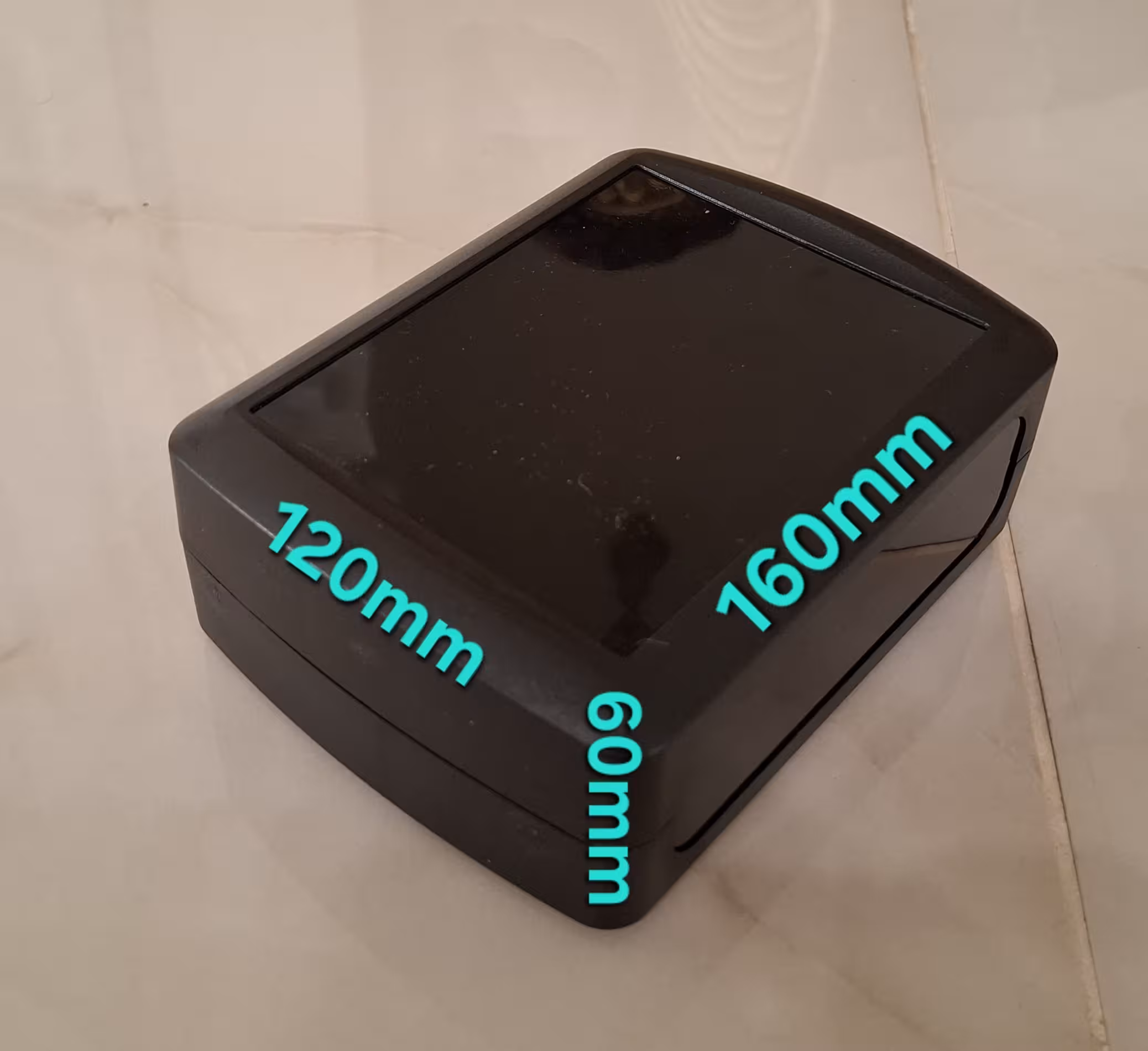 جعبه چهارتکه سیاه