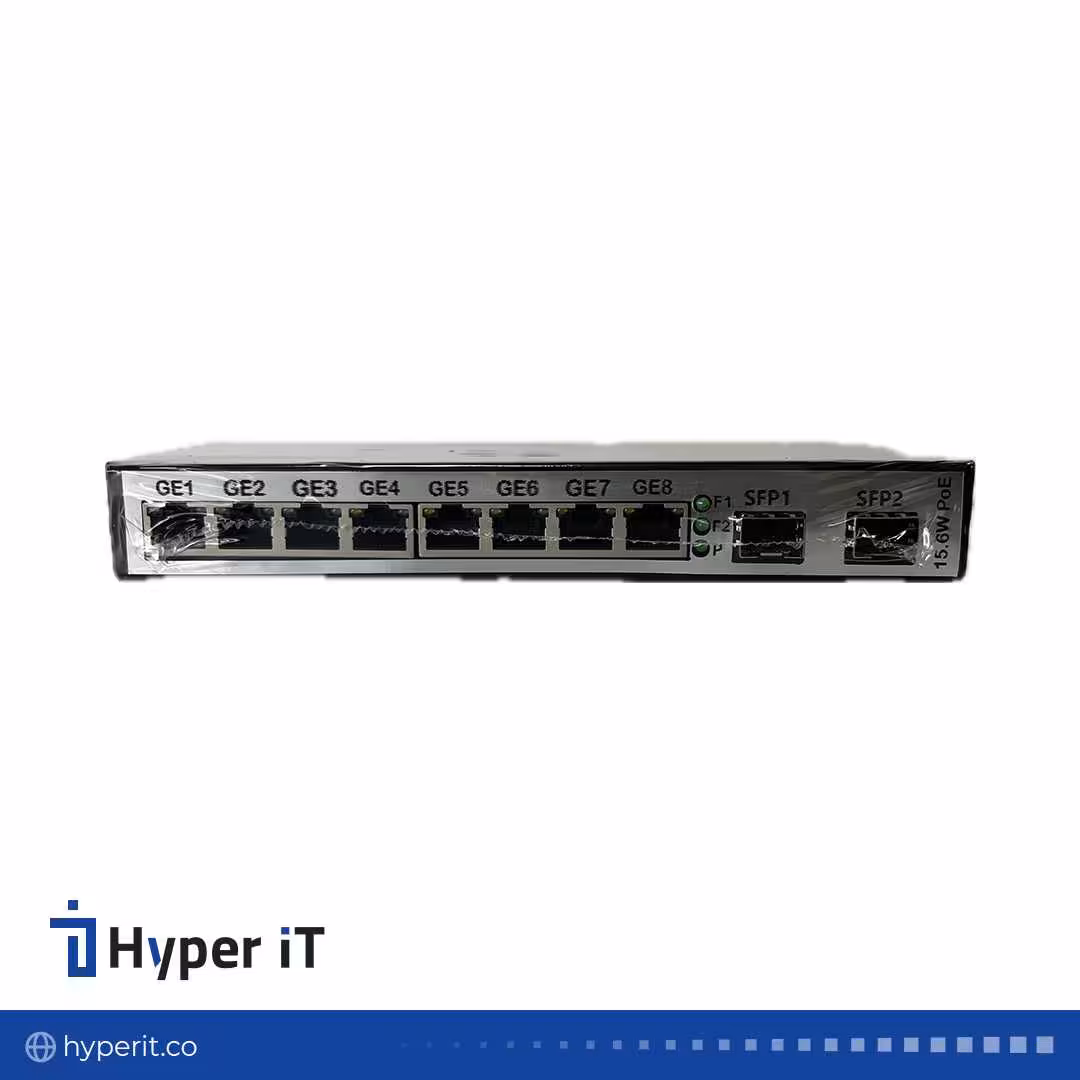 سوئیچ UNMANEGE 2 SFP 8 ETERNET POE