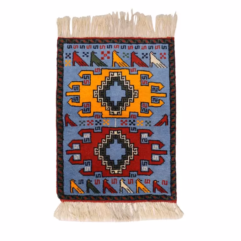 فرش دستباف نیم متری مدل خراسان کد 4020629