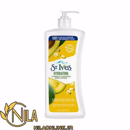 لوسیون بدن آبرسان آووکادو سینت ایوز St. Ives حجم 621 میلی لیتر