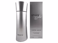 عطر و ادکلن مردانه جورجیو آرمانی آرمانی کد آیس ادوتویلت Armani code Ice