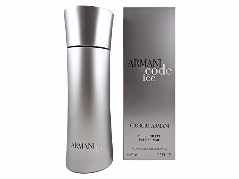 عطر و ادکلن مردانه جورجیو آرمانی آرمانی کد آیس ادوتویلت Armani code Ice