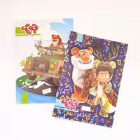 دفتر مشق 80 برگ ته چسب گلاسه آفرینش