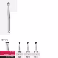 فرز کارباید دسته 19mm (جهت استفاده توربین) Invert– VerDent - فروشگاه تخصصی دندانپزشکی سپیرا