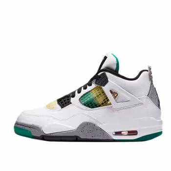 نایک ایر جردن 4 ساق بلند مخصوص بسکتبال سفید رنگی