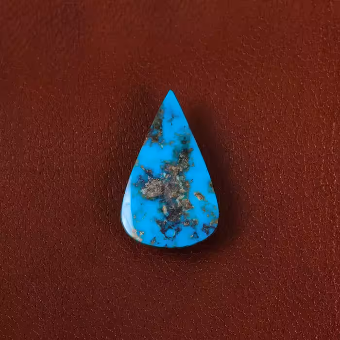 نگین فیروزه شجری کد 29587 - جواهری مشاهیر