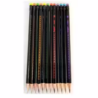 مداد مشکی پاکن دار idea بسته 12 عددی‎