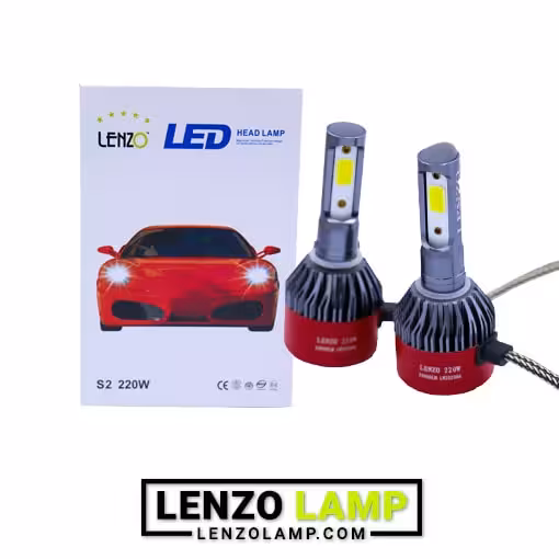 هدلایت 2طرفه S2 پایه قرمز