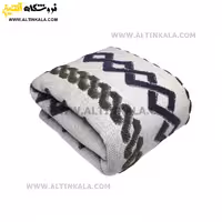 شال مبل بافت (رومبلی) سوپر (تراکم بالا) طرح ونیز سایز 150×200