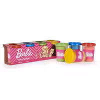 خمیر بازی Mattel مدل Barbie Play Dough 4 Pack